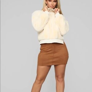 NWT Fashion Nova Teddy Jacket